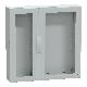 Armadio in poliestere con porta trasparente 1250x1250x320 IP65 RAL 7035 - SCHNEIDER ELECTRIC NSYPLA12123TG product photo Photo 01 2XS