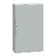 Armadio in poliestere con porta liscia 1250x750x320 IP65 RAL 7035 - SCHNEIDER ELECTRIC NSYPLA1273G product photo Photo 01 2XS