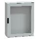 Cassa in poliestere 1055x850x350 IP66 con porta trasparente RAL 7035 - SCHNEIDER ELECTRIC NSYPLM108TG product photo Photo 01 2XS