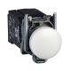 Lampada spia completa bianca Ø22 con LED universale 400 Vac - SCHNEIDER ELECTRIC XB4BV5B1 product photo Photo 01 2XS