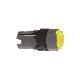 Testa pulsante luminoso circolare D.16 - filo ghiera - giallo - SCHNEIDER ELECTRIC ZB6AW5 product photo Photo 01 2XS