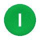 Capsula verde - c/marcatura i - bianca - per pulsante filoghiera circolare - [prezzo per 100 pz] - SCHNEIDER ELECTRIC ZBA331 product photo Photo 01 2XS