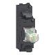 Elemento luminoso- D.22 - LED universale - 230-240 Vac  a molla - SCHNEIDER ELECTRIC ZBVM15 product photo Photo 02 2XS