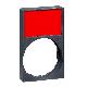 Porta etichetta 30 X 50mm con etichetta neutra per unit?  D.22 testa circolare - SCHNEIDER ELECTRIC ZBY6H101 product photo Photo 01 2XS