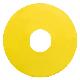 Etichetta circolare D.90 - per pulsante arresto emergenza - gialla - s/marcatura - SCHNEIDER ELECTRIC ZBY8101 product photo Photo 01 2XS