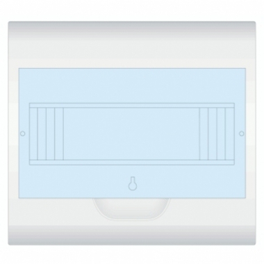 CENTRALINA KAEDRA IP65 1 FILA 6 MODULI - SCHNEIDER ELECTRIC 10313 - SCHNEIDER ELECTRIC 10313 - SCHNEIDER ELECTRIC 10313 product photo Photo 01 3XL