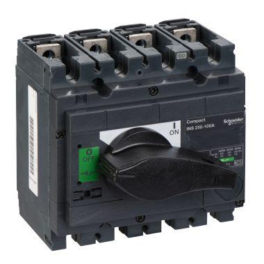 Interruttore / sezionatore Compact INS250 - 100 A - 4 poli - SCHNEIDER ELECTRIC 31101 product photo Photo 01 3XL