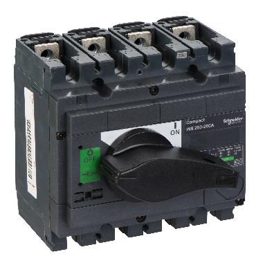 Interruttore / sezionatore Compact INS250 - 200 A - 4 poli - SCHNEIDER ELECTRIC 31103 product photo Photo 01 3XL