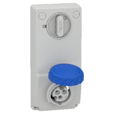 Presa da incasso interbloccata Unika IP65 16A 220V 2P+T - SCHNEIDER ELECTRIC 82081 product photo Photo 01 3XL