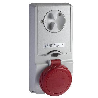Presa da incasso interbloccata con fusibile Unika IP65 32A 380V 2P+T - SCHNEIDER ELECTRIC 82195 product photo Photo 01 3XL