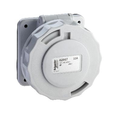 Presa fissa BTS da incasso IP67 32A 48V 50Hz 2P - SCHNEIDER ELECTRIC 82967 product photo Photo 01 3XL