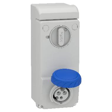 Presa da parete interbloccata Unika IP65 16A 220V 2P+T - SCHNEIDER ELECTRIC 83081 product photo Photo 01 3XL