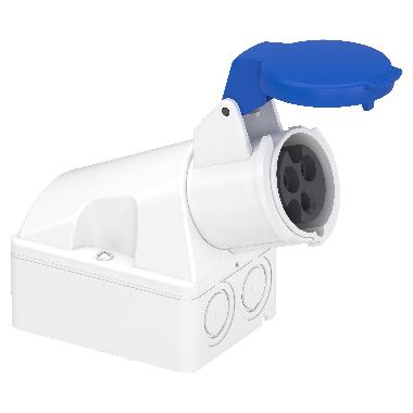 Presa fissa BT da parete IP44 16A 220V 2P+T - SCHNEIDER ELECTRIC 83104 product photo Photo 01 3XL