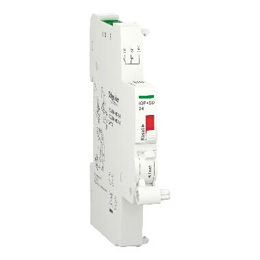 Contatto segnalazione aperto-chiuso 24Vcc iOF+SD24 con Ti24 - SCHNEIDER ELECTRIC A9A26897 product photo Photo 01 3XL
