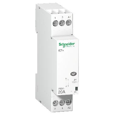 contattore ICT+ 1NA  20A COMANDO 230VCA - SCHNEIDER ELECTRIC A9C15030 product photo Photo 01 3XL