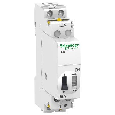 ESTENSIONE RELE' PASSO PASSO IETL 1NA+1NA/1NC 16A 230 240VCA/110VCC - SCHNEIDER ELECTRIC A9C32816 product photo Photo 01 3XL
