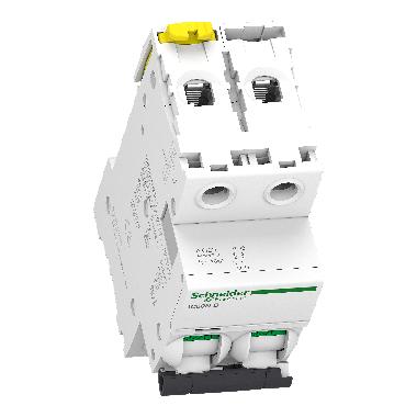 Interruttore magnetotermico iC60N 2P D 6A 6000A - SCHNEIDER ELECTRIC A9F75206 product photo Photo 03 3XL