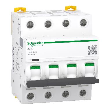 IC60L 4P C  63A 15KA - SCHNEIDER ELECTRIC A9F94463 - SCHNEIDER ELECTRIC A9F94463 - SCHNEIDER ELECTRIC A9F94463 product photo Photo 01 3XL