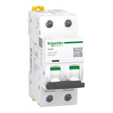 Interruttore magnetotermico IC60L 2P K  63A 15KA - SCHNEIDER ELECTRIC A9F95263 product photo Photo 01 3XL