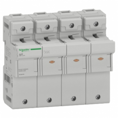 BASE PORTAFUSIBILE SBI 3P+N 22X58 660VCA SEZIONATORE - SCHNEIDER ELECTRIC A9GSB792 - SCHNEIDER ELECTRIC A9GSB792 product photo Photo 01 3XL