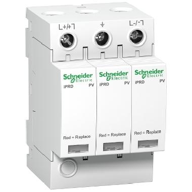 Scaricatore Sovratensione SPD iPRD-DC40r 800PV 2P 15kA ripor. estraibile Tipo 2 - SCHNEIDER ELECTRIC A9L40271 product photo Photo 01 3XL