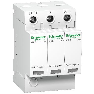 Scaricatore Sovratensione SPD iPRD-DC40r 1000PV 2P 15kA ripor. estraibile Tipo 2 - SCHNEIDER ELECTRIC A9L40281 product photo Photo 01 3XL