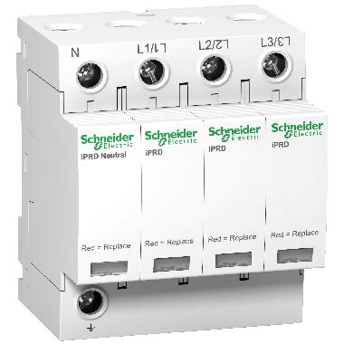SPD IPRD40R 3P+N 15KA RIPORT. ESTR. TIPO - SCHNEIDER ELECTRIC A9L40601 - SCHNEIDER ELECTRIC A9L40601 - SCHNEIDER ELECTRIC A9L40601 product photo Photo 01 3XL