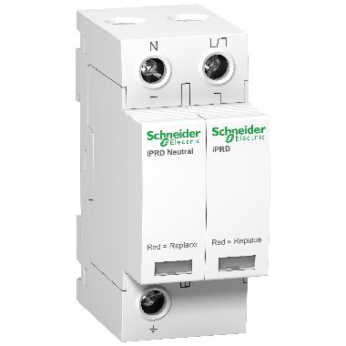 Scaricatore Sovratensione SPD iPRD65r 1P+N 20kA ripor. estraibile Tipo 2 - SCHNEIDER ELECTRIC A9L65501 product photo Photo 01 3XL
