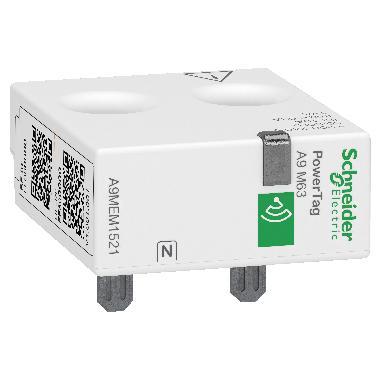 Sensore di monitoraggio Acti 9 - PowerTag - 1P+N - 63A - monte - SCHNEIDER ELECTRIC A9MEM1521 product photo Photo 01 3XL