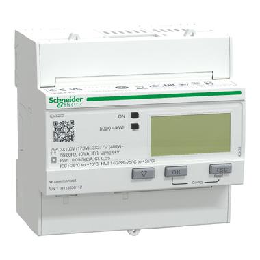 Contatore energia iEM3200 - 3P+N - inserzione con TA - reset - SCHNEIDER ELECTRIC A9MEM3200 product photo Photo 01 3XL