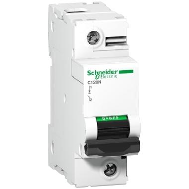 Interruttore magnetotermico C120N 1P C 100A 10000A - SCHNEIDER ELECTRIC A9N18358 product photo Photo 01 3XL
