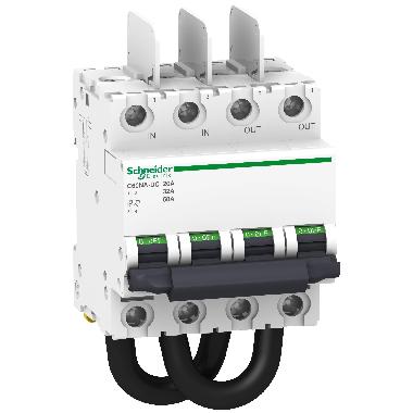 Interruttore sezionatore CC C60NA-DC 2P 20A 1000Vdc - SCHNEIDER ELECTRIC A9N61690 product photo Photo 01 3XL