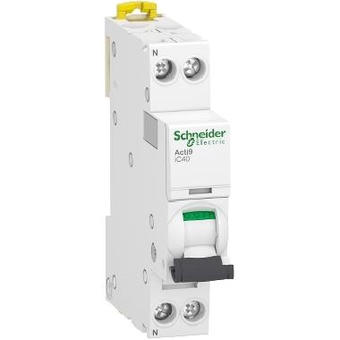 INTERRUTTORE MAGNETOTERMICO IC40A 1P+N C  40A 4500A - SCHNEIDER ELECTRIC A9P52640 product photo Photo 01 3XL