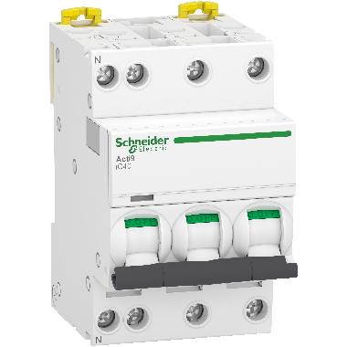 INT. MAGNETOT. IC40A 3P+N C  20A 4500A - SCHNEIDER ELECTRIC A9P52720 - SCHNEIDER ELECTRIC A9P52720 - SCHNEIDER ELECTRIC A9P52720 product photo Photo 01 3XL