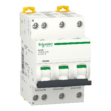 INT. MAGNETOT. IC40N 3P+N C  20A 6000A - SCHNEIDER ELECTRIC A9P54720 - SCHNEIDER ELECTRIC A9P54720 - SCHNEIDER ELECTRIC A9P54720 product photo Photo 01 3XL