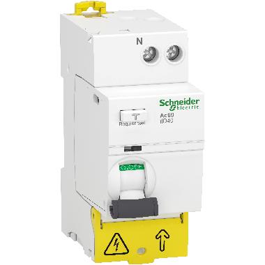Interruttore differenziale iID40 2P 25A 30mA Tipo A SI - SCHNEIDER ELECTRIC A9R83625 product photo Photo 01 3XL