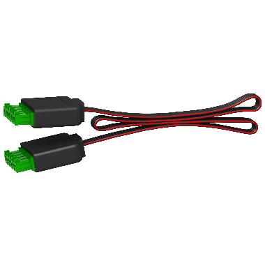 Cavi 450mm per collegamento Ti24 con 2 connettori precablati confezione 6 - SCHNEIDER ELECTRIC A9XCAH06 product photo Photo 01 3XL