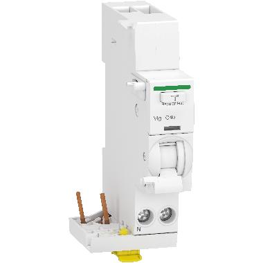Blocco differenziale gruppo partenze VIGI IC40 1P+N  40A  30MA TIPO A - SCHNEIDER ELECTRIC A9Y80640 product photo Photo 01 3XL