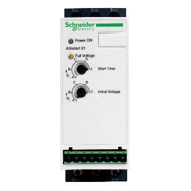 Avviatore statico per motore asincrono - ATS01 - 12A - 110...480V - 1,5...5,5 KW - SCHNEIDER ELECTRIC ATS01N112FT product photo Photo 01 3XL