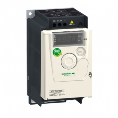 VARIATORE DI VELOCITÃ€ ATV12 - 0,37 KW - 0,55 HP - 200-240 V 1PH - C/DISS.TERM. - SCHNEIDER ELECTRIC ATV12H037M2 - SCHNEIDER ELECTRIC ATV12H037M2 product photo Photo 01 3XL