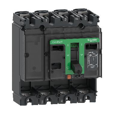 B A S E   I N T E R R U T T O R E NSX160E 16KA 4P SENZA SGANCIATORE_T - SCHNEIDER ELECTRIC C16E4 product photo Photo 01 3XL