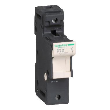 Portafusibile TeSys DF 50A - fusibile 14x51 1P - SCHNEIDER ELECTRIC DF141 product photo Photo 01 3XL
