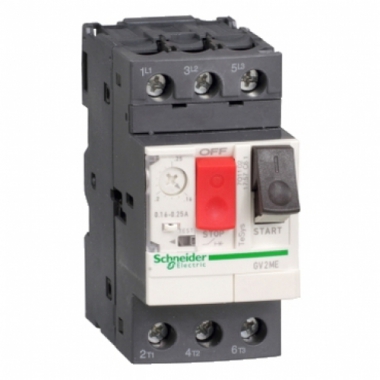 INTERRUTTORE SALVAMOTORE 6-10 A - SCHNEIDER ELECTRIC GV2ME14 - SCHNEIDER ELECTRIC GV2ME14 product photo Photo 01 3XL