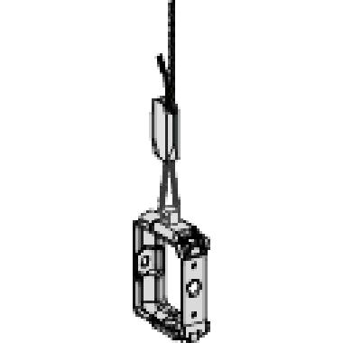 Canalis - Staffa di fissaggio universale e cavo in acciaio da 3 m per KBB - SCHNEIDER ELECTRIC KBB40ZFSU product photo Photo 01 3XL