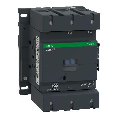 Contattore TeSys LC1D - 3 poli - AC3 440V 150 A - 24 V CC - SCHNEIDER ELECTRIC LC1D150BD product photo Photo 01 3XL
