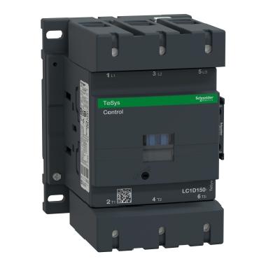 Contattore TeSys LC1D - 3 poli - AC3 440V 150 A - 230 V AC - SCHNEIDER ELECTRIC LC1D150P7 product photo Photo 01 3XL