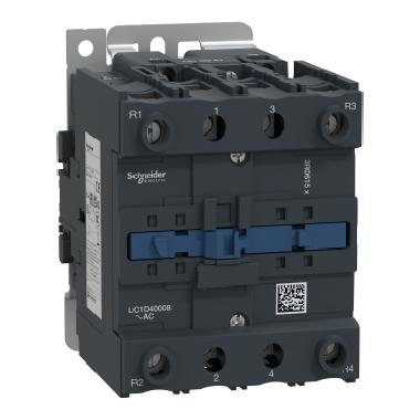 Contattore TeSys LC1D - 4 poli (2NO + 2NC) - AC1 440V 60 A - 220 V AC - SCHNEIDER ELECTRIC LC1D40008M7 product photo Photo 01 3XL