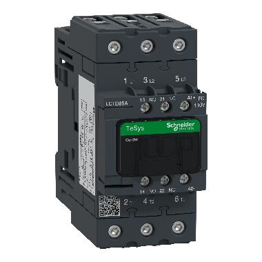 Contattore TeSys LC1D - 3 poli - AC3 440V 65 A - 110 V CC - SCHNEIDER ELECTRIC LC1D65AFD product photo Photo 01 3XL