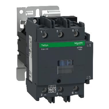 Contattore TeSys LC1D - 3 poli - AC3 440V 95 A - 24 V CC - SCHNEIDER ELECTRIC LC1D95BD product photo Photo 01 3XL