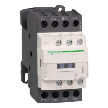 Contattore TeSys LC1D - 4 poli - AC1 440V 32 A - 230 V AC - SCHNEIDER ELECTRIC LC1DT32P7 product photo Photo 01 3XL